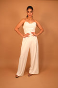 Chic Summer Strapless Jumpsuit