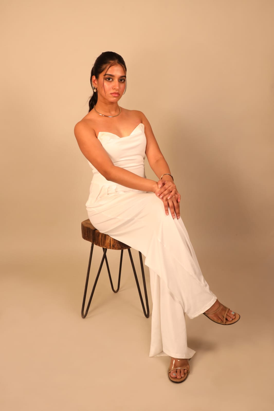 Chic Summer Strapless Jumpsuit