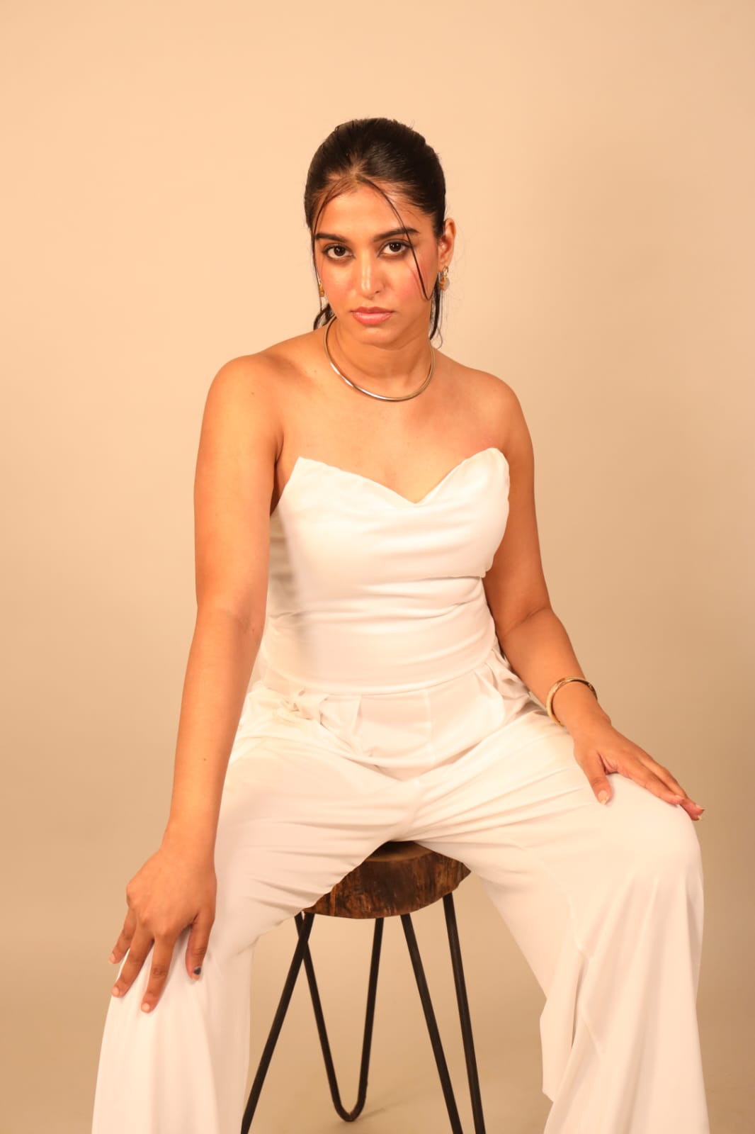 Chic Summer Strapless Jumpsuit