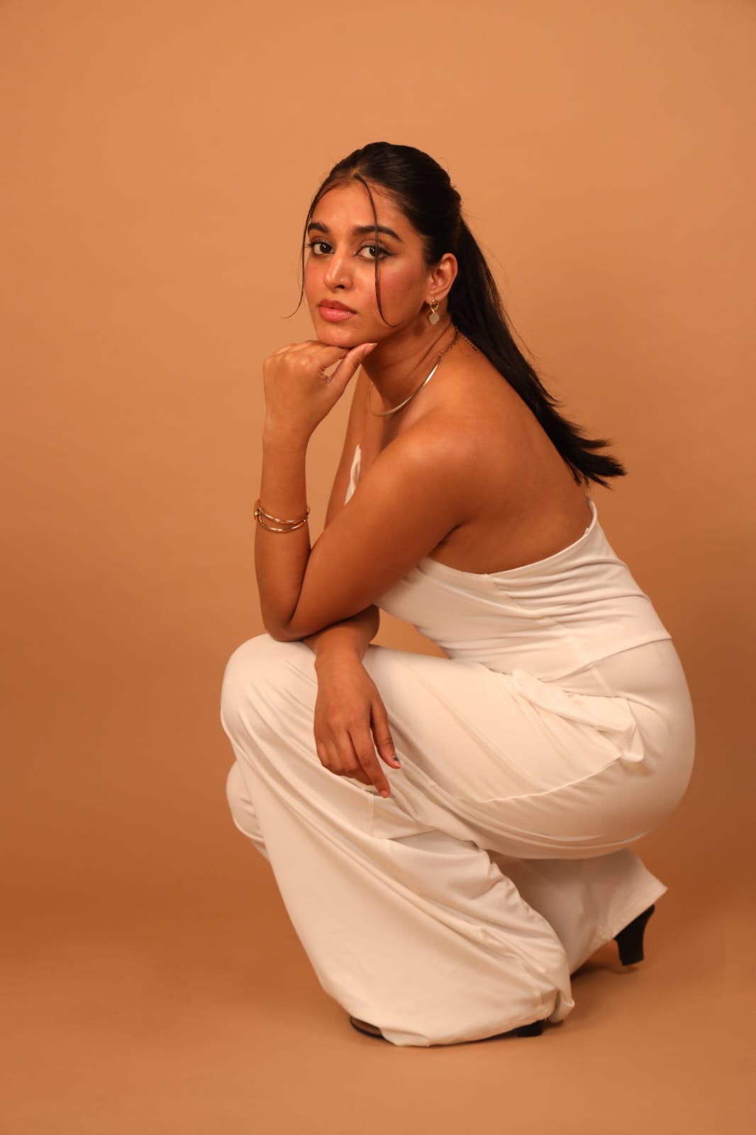 Chic Summer Strapless Jumpsuit